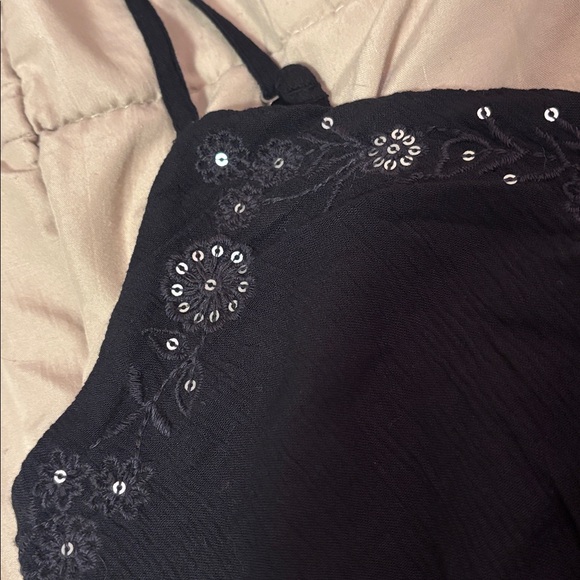brand new hollister shimmer babydoll top - Picture 3 of 6